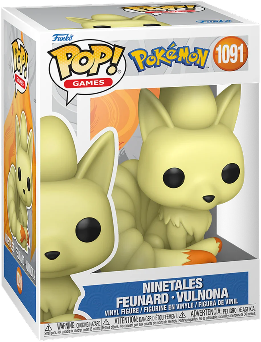 Pokémon - Ninetales Pop! Vinilo
