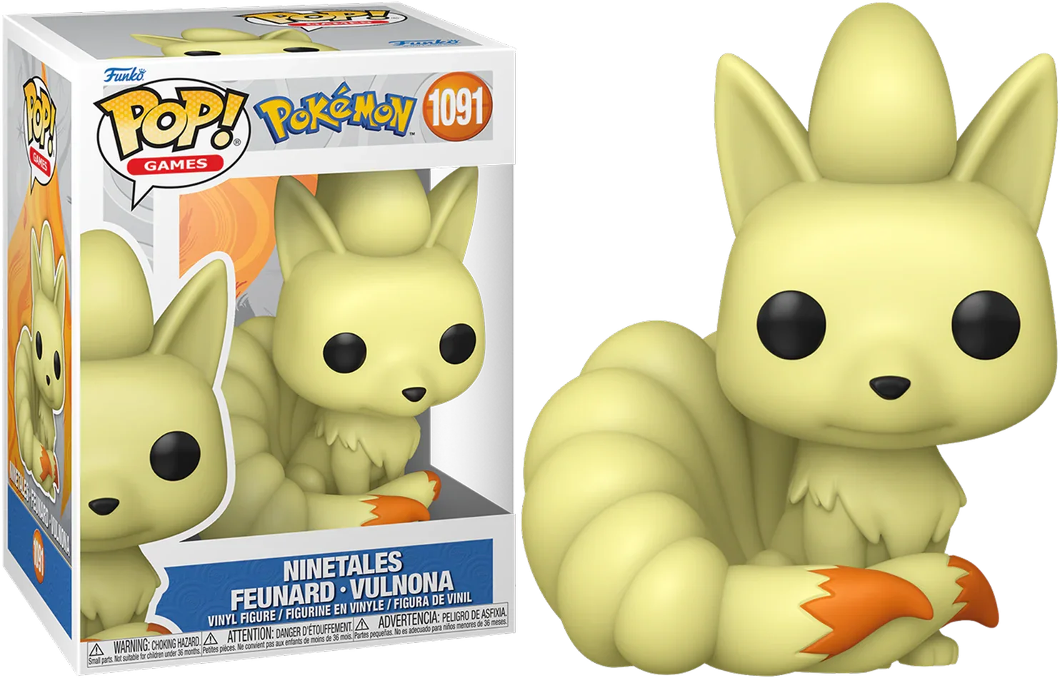 Pokemon - Ninetales Pop! Vinyl