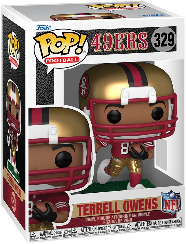 NFL: Legends - Terrell Owens (49ers) Pop! Vinyl
