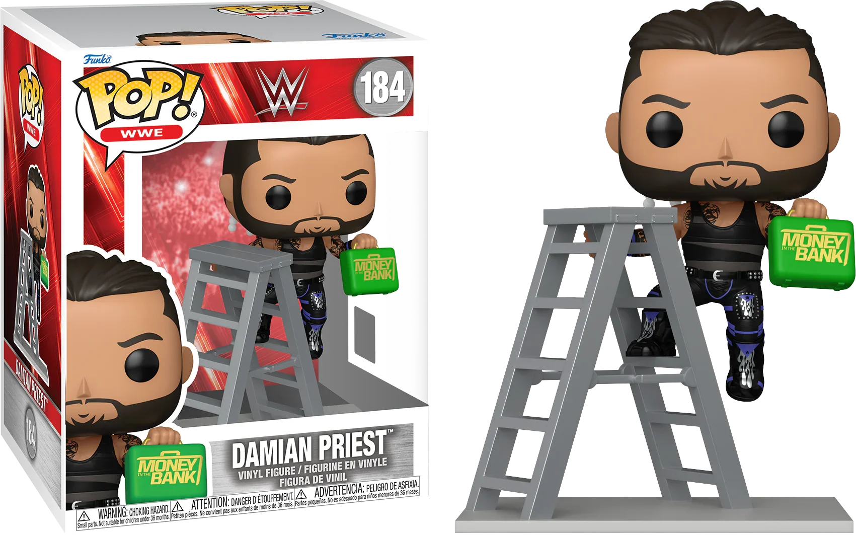 FUN86391 WWE - Damian Priest Pop! Premium - Funko - Titan Pop Culture