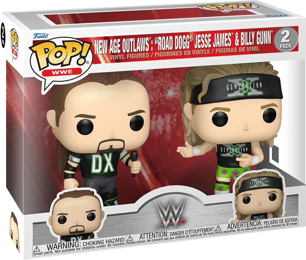 FUN86392 WWE - New Age Outlaws Pop! 2-Pack - Funko - Titan Pop Culture