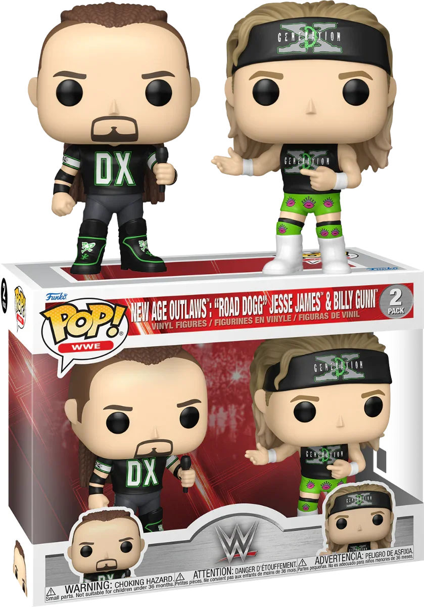 FUN86392 WWE - New Age Outlaws Pop! 2-Pack - Funko - Titan Pop Culture