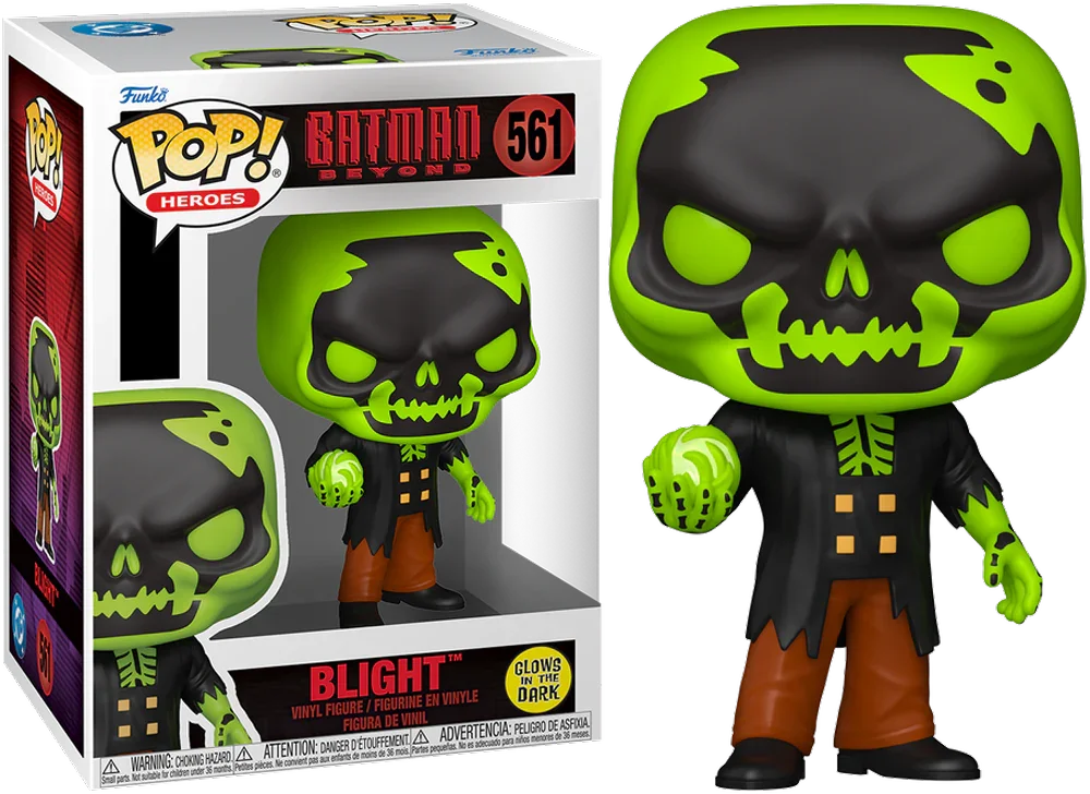 FUN86405 Batman Beyond - Blight (Glow) Pop! Plus - Funko - Titan Pop Culture