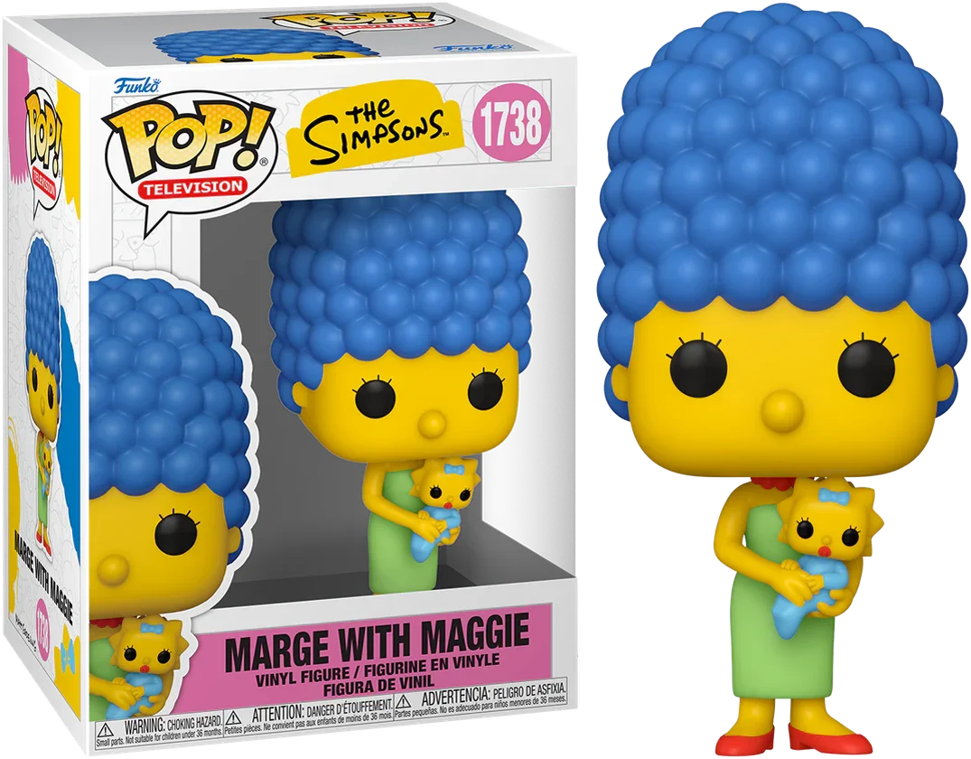 FUN86407 The Simpsons - Marge with Maggie Pop! Vinyl - Funko - Titan Pop Culture
