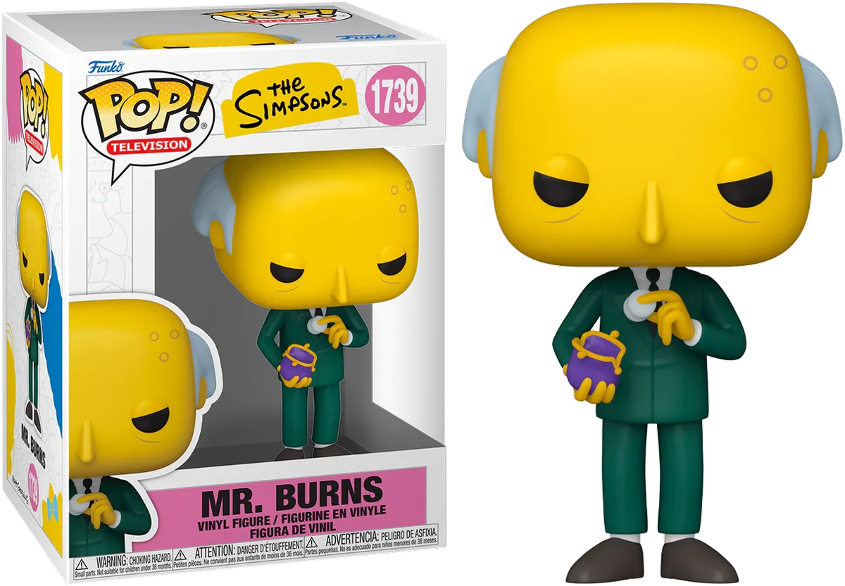 FUN86408 The Simpsons - Mr Burns (Coin Purse) Pop! Vinyl - Funko - Titan Pop Culture