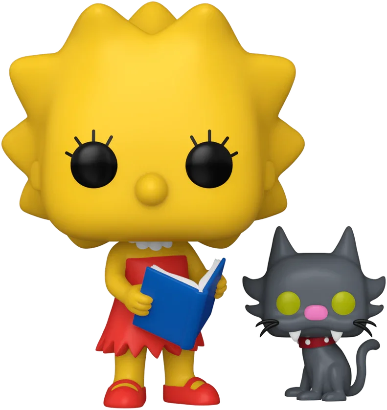 FUN86409 The Simpsons - Lisa with Snowball II Pop! Vinyl - Funko - Titan Pop Culture