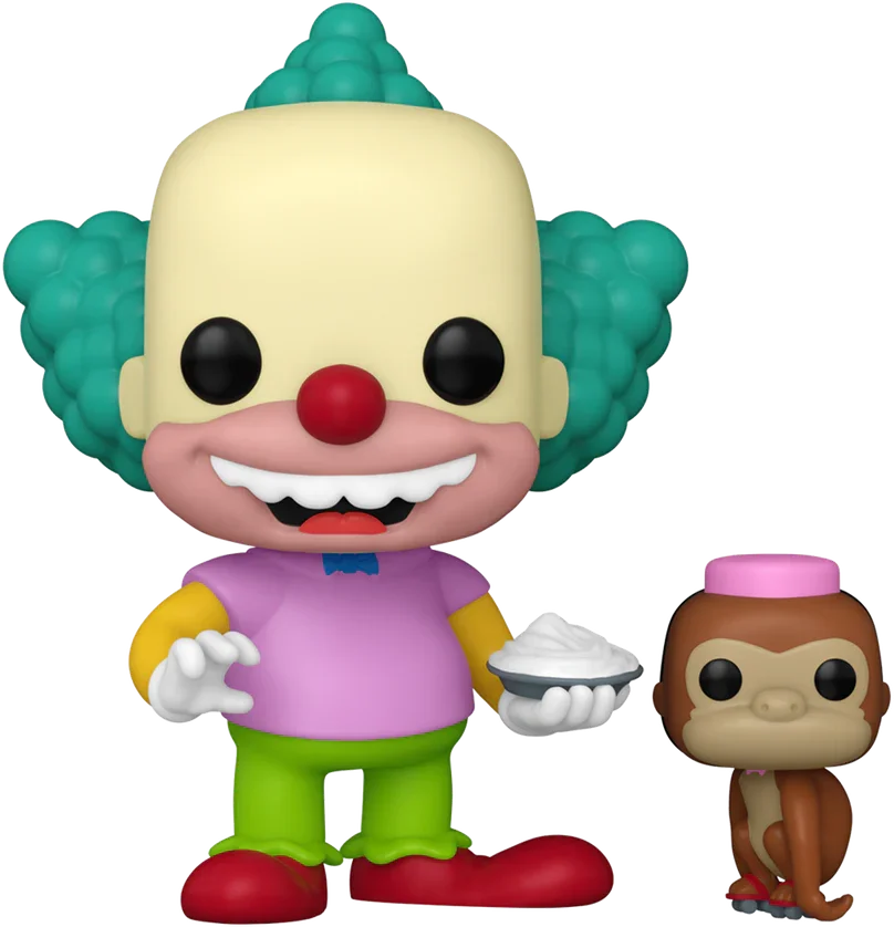 FUN86410 The Simpsons - Krusty with Mr. Teeny Pop! Vinyl - Funko - Titan Pop Culture