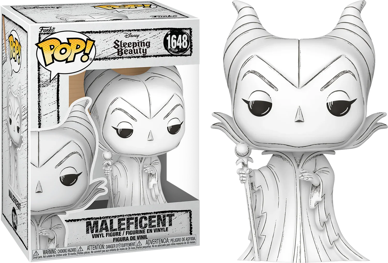 Disney: Sketched - Maleficent Pop! Vinyl