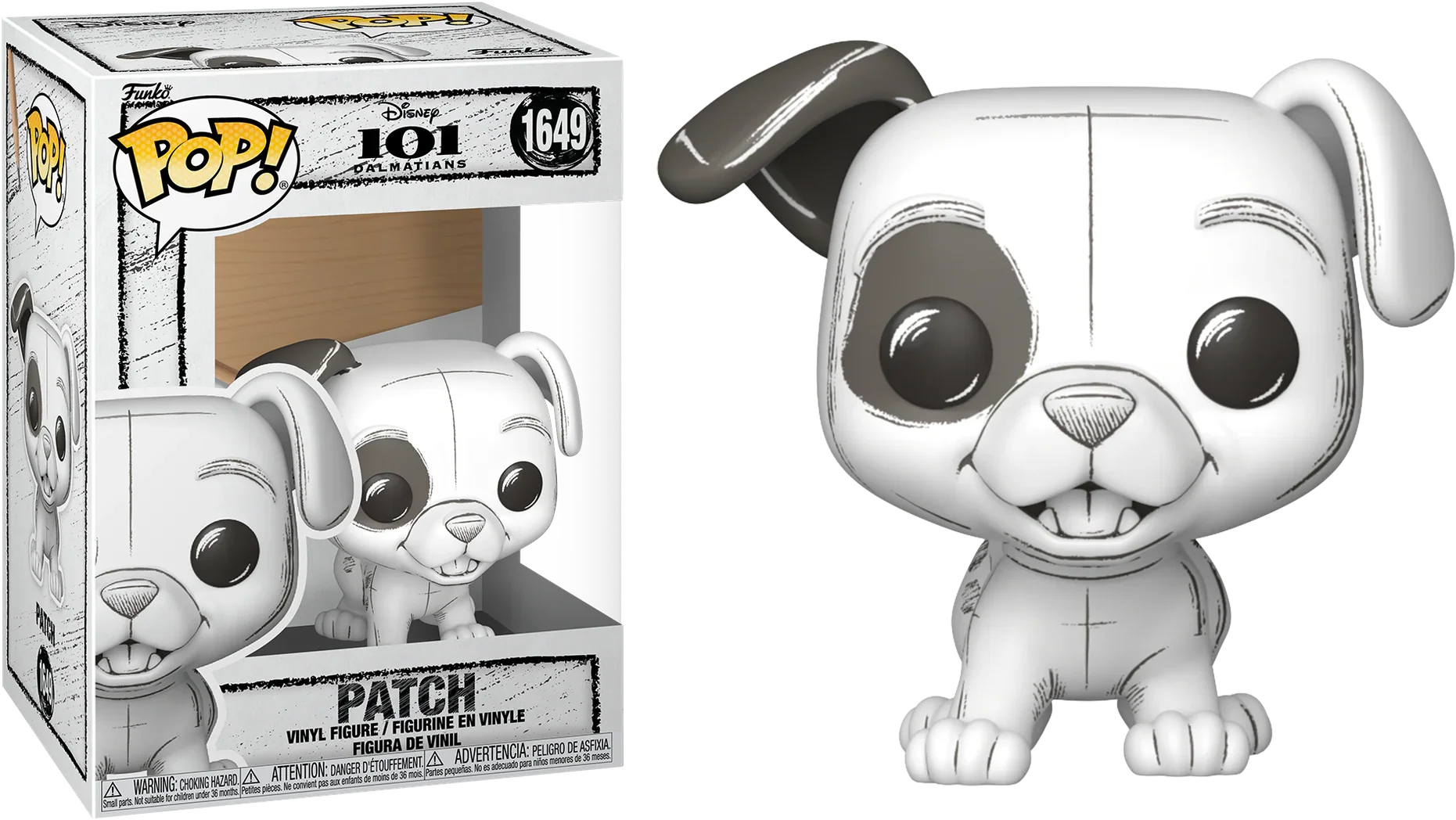 Disney: Sketched - Patch Pop! Vinyl