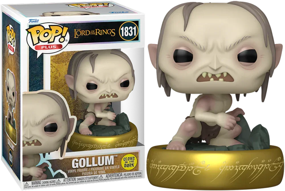 The Lord of the Rings - Gollum (Glow) Pop! Plus