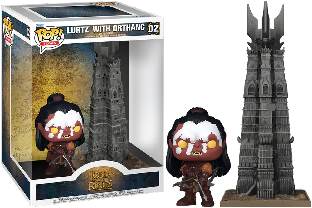 The Lord of the Rings - Lurtz with Orthanc Pop! Town