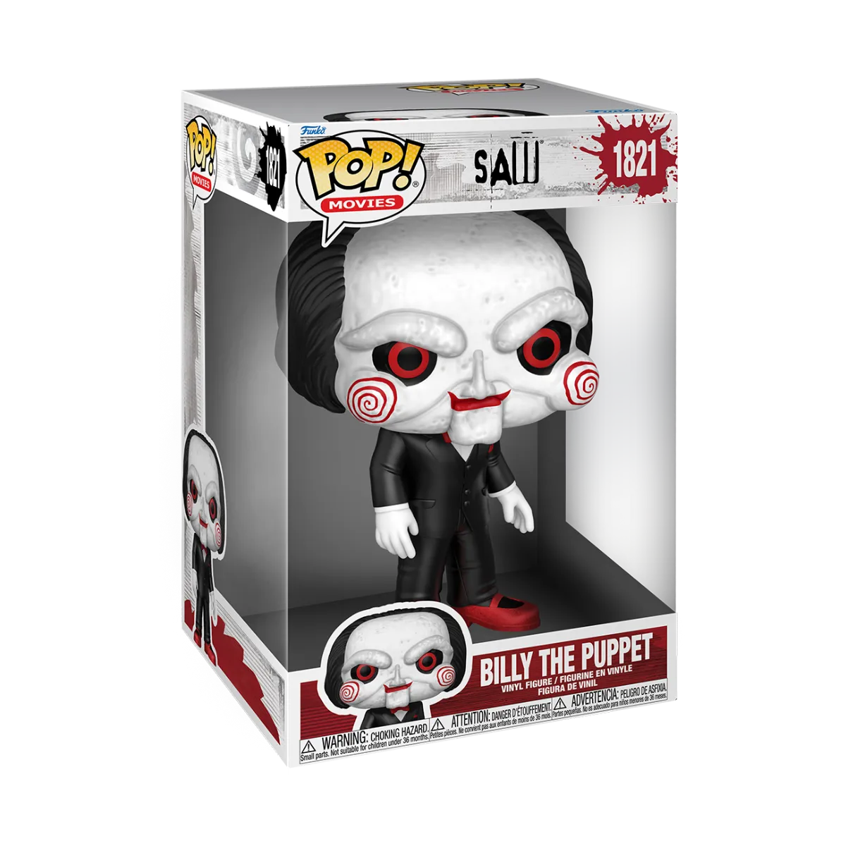 FUN86447 Saw: 10th Anniversary - Billy 10" Pop! Vinyl - Funko - Titan Pop Culture