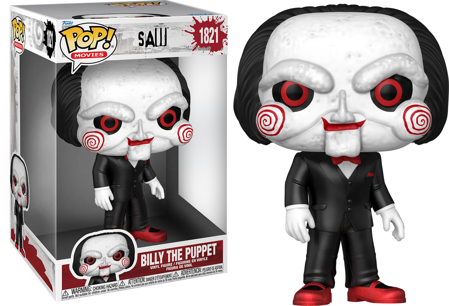 FUN86447 Saw: 10th Anniversary - Billy 10" Pop! Vinyl - Funko - Titan Pop Culture