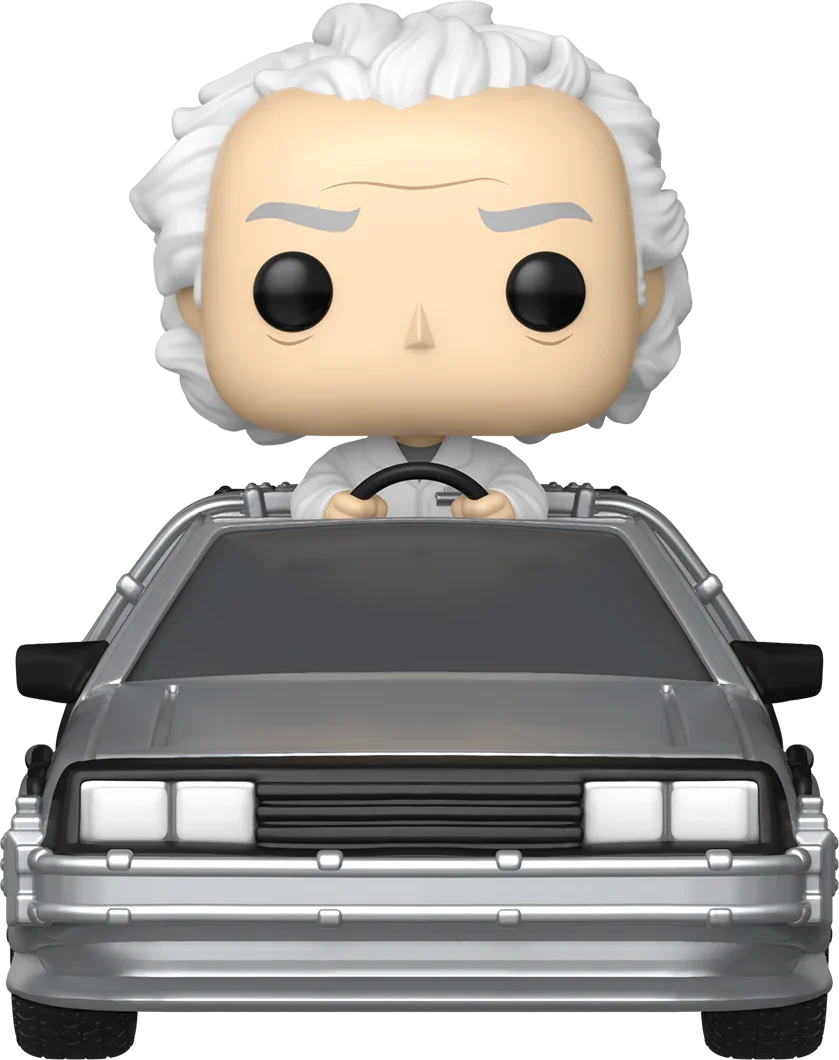 FUN86449 Back to the Future - Doc with Time Machine Pop! Vinyl Ride - Funko - Titan Pop Culture