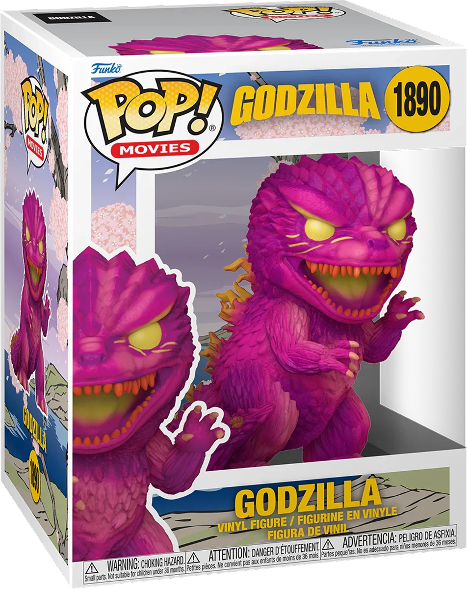 Godzilla: Retrofuturismo - Godzilla (Rosa) Pop! Premium