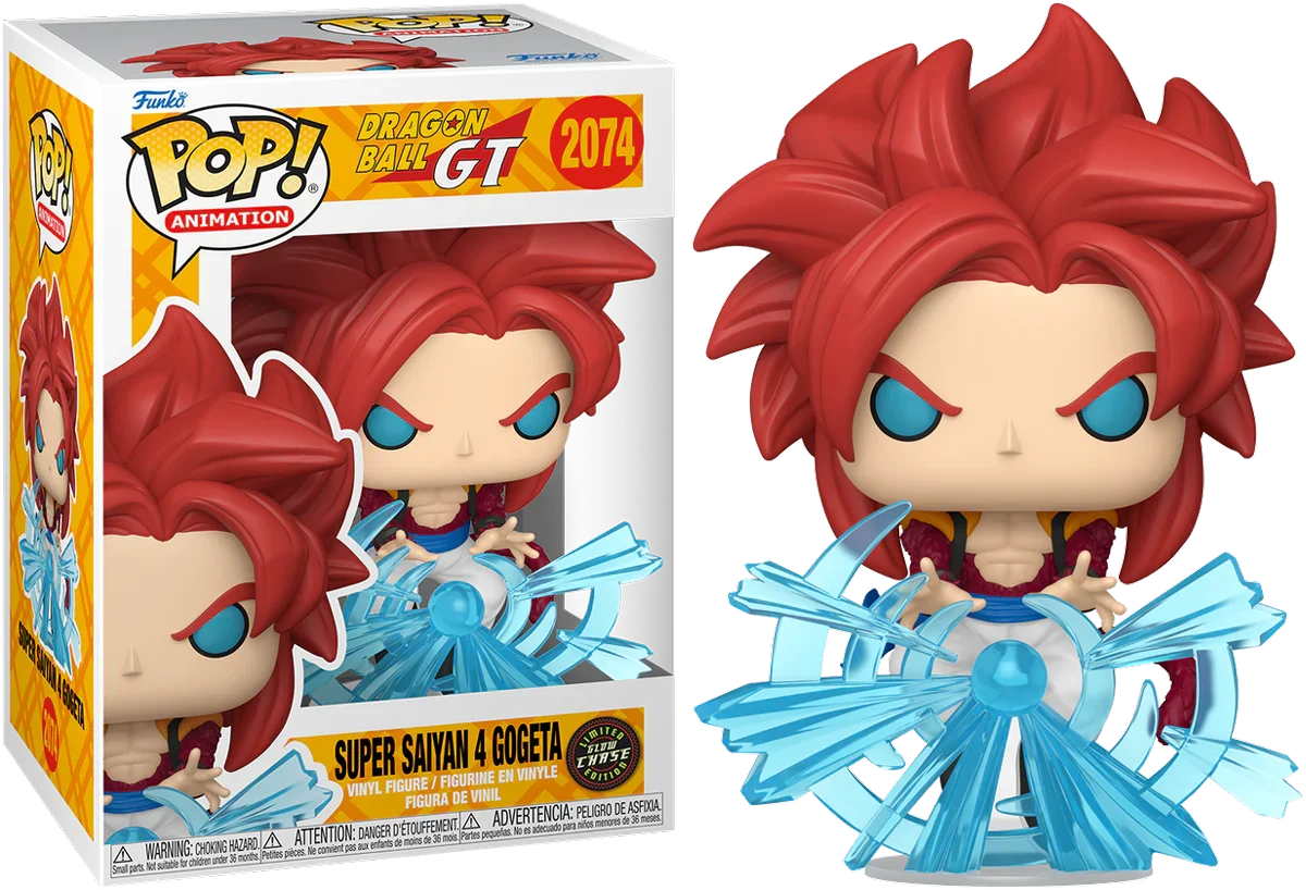 FUN86495 Dragon Ball: GT - Super Saiyan 4 Gogeta (with chase) Pop! Vinyl - Funko - Titan Pop Culture