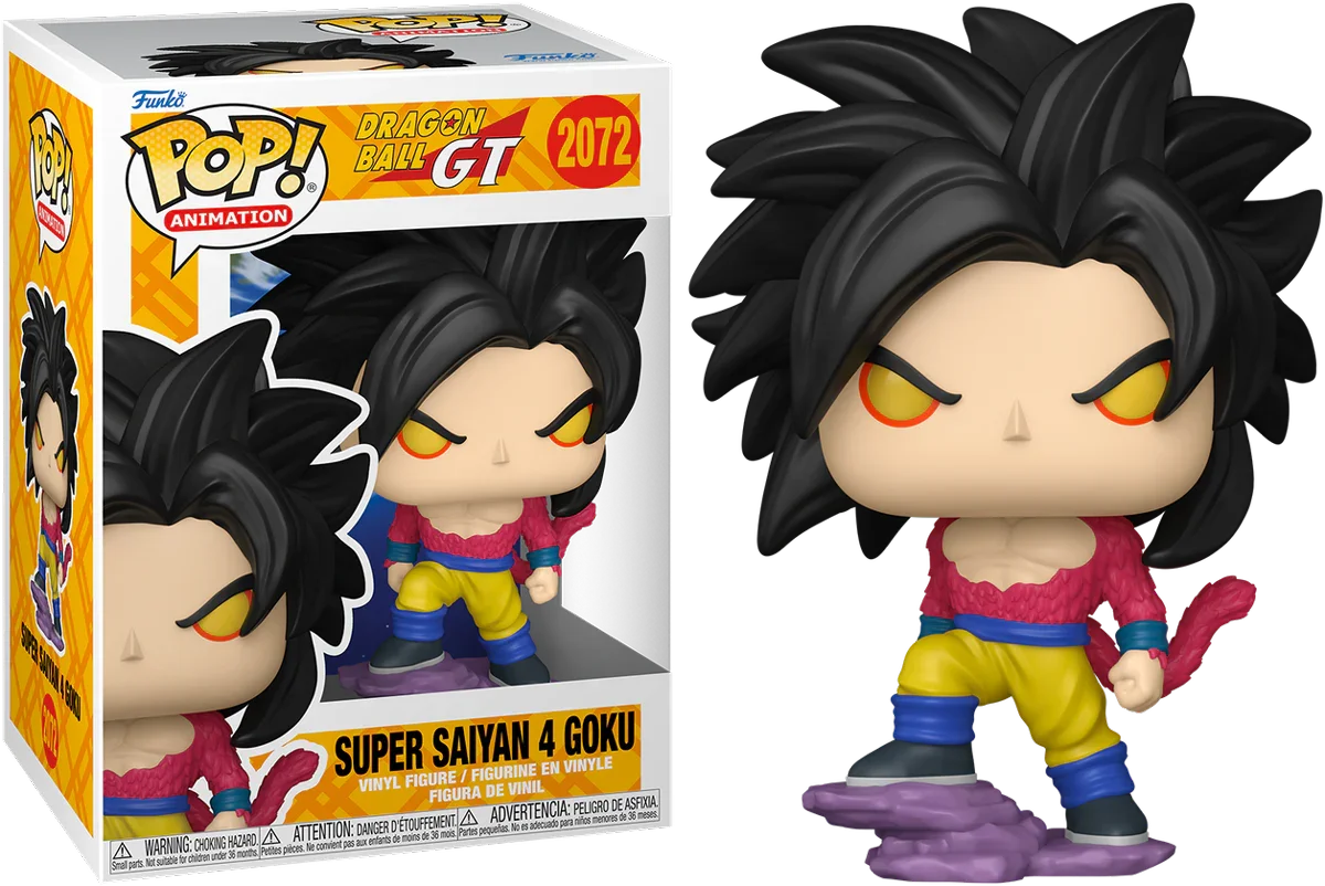 FUN86496 Dragon Ball: GT - Super Saiyan 4 Goku Pop! Vinyl - Funko - Titan Pop Culture