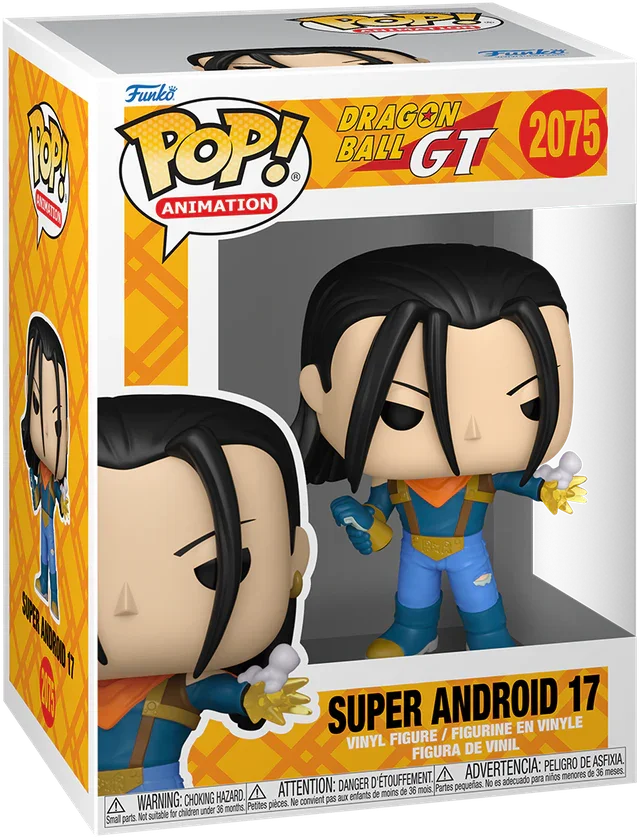 FUN86497 Dragon Ball: GT - Super Android 17 Pop! Vinyl - Funko - Titan Pop Culture