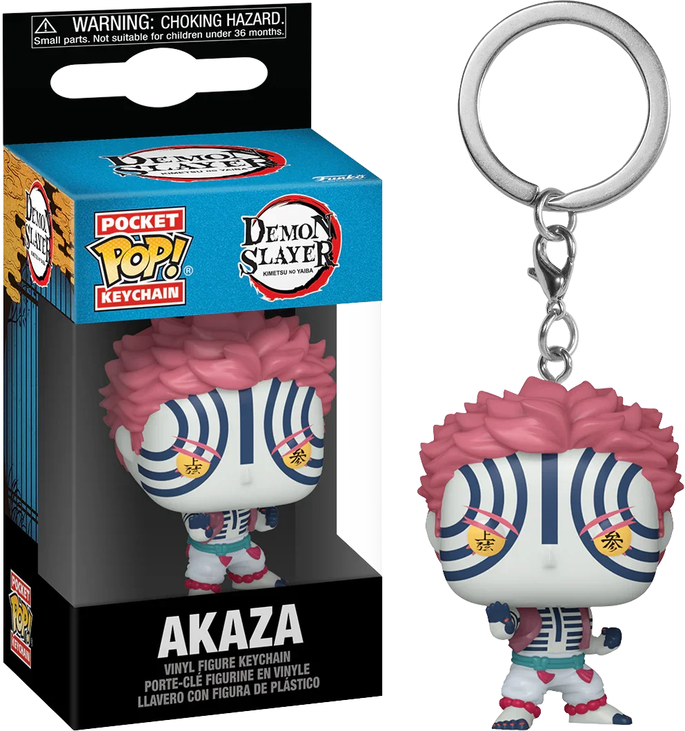 Demon Slayer - Akaza Pop! Keychain