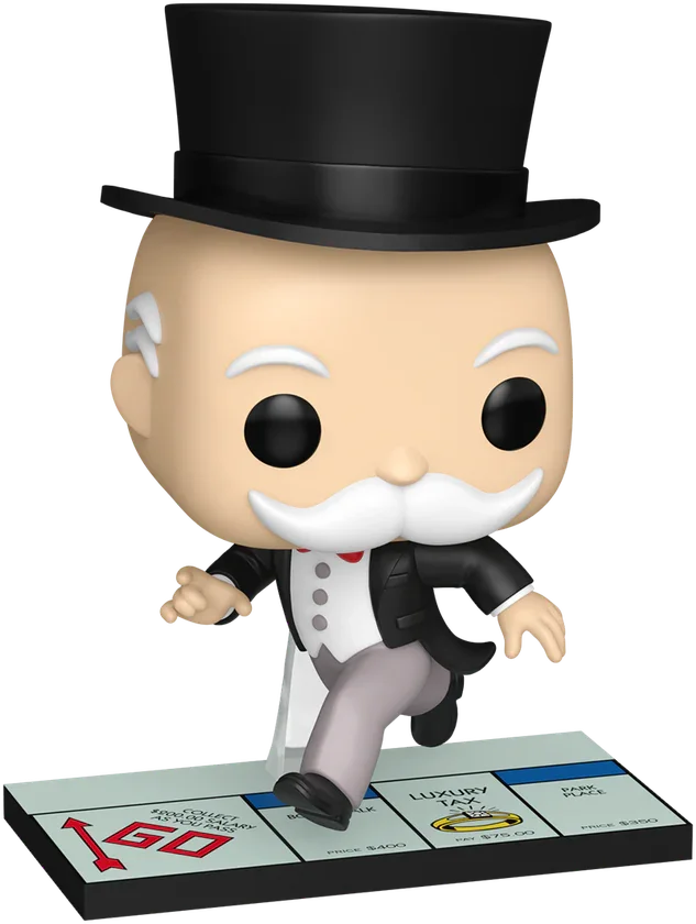 FUN86538 Monopoly - Mr. Monopoly (Pass Go) Pop! Vinyl - Funko - Titan Pop Culture