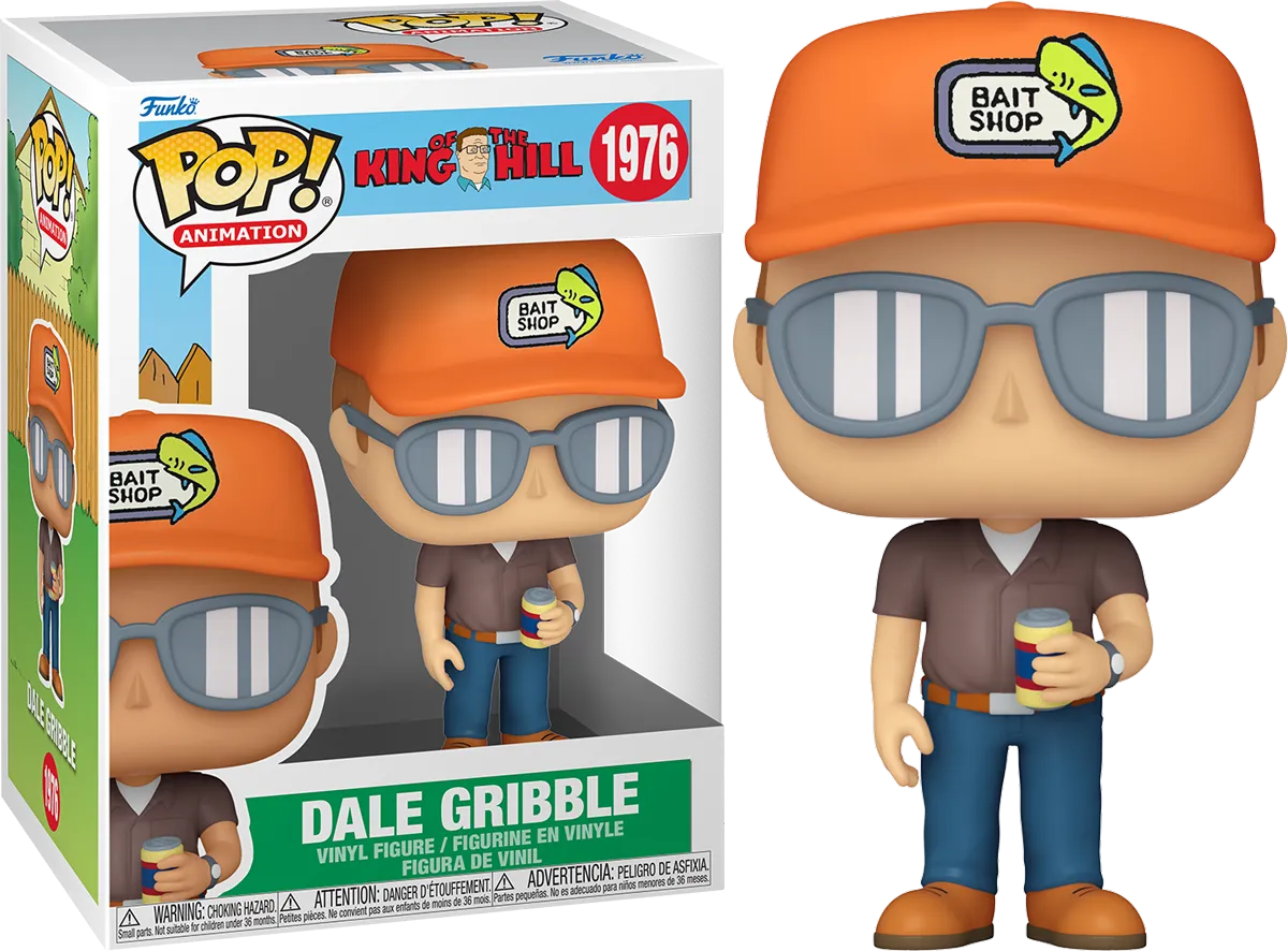 FUN86546 King of the Hill - Dale Gribble Pop! Vinyl - Funko - Titan Pop Culture