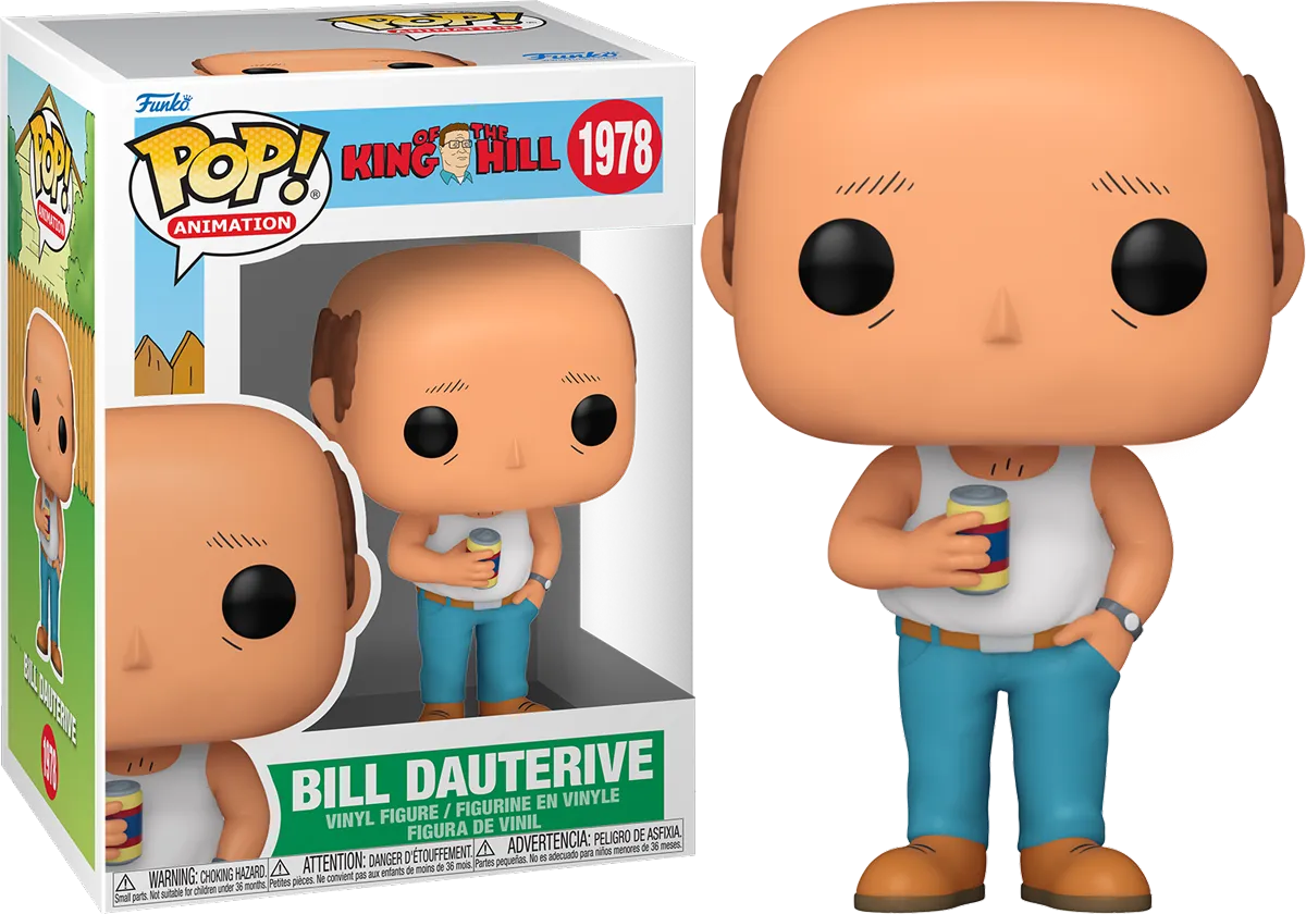 FUN86547 King of the Hill - Bill Dauterive Pop! Vinyl - Funko - Titan Pop Culture