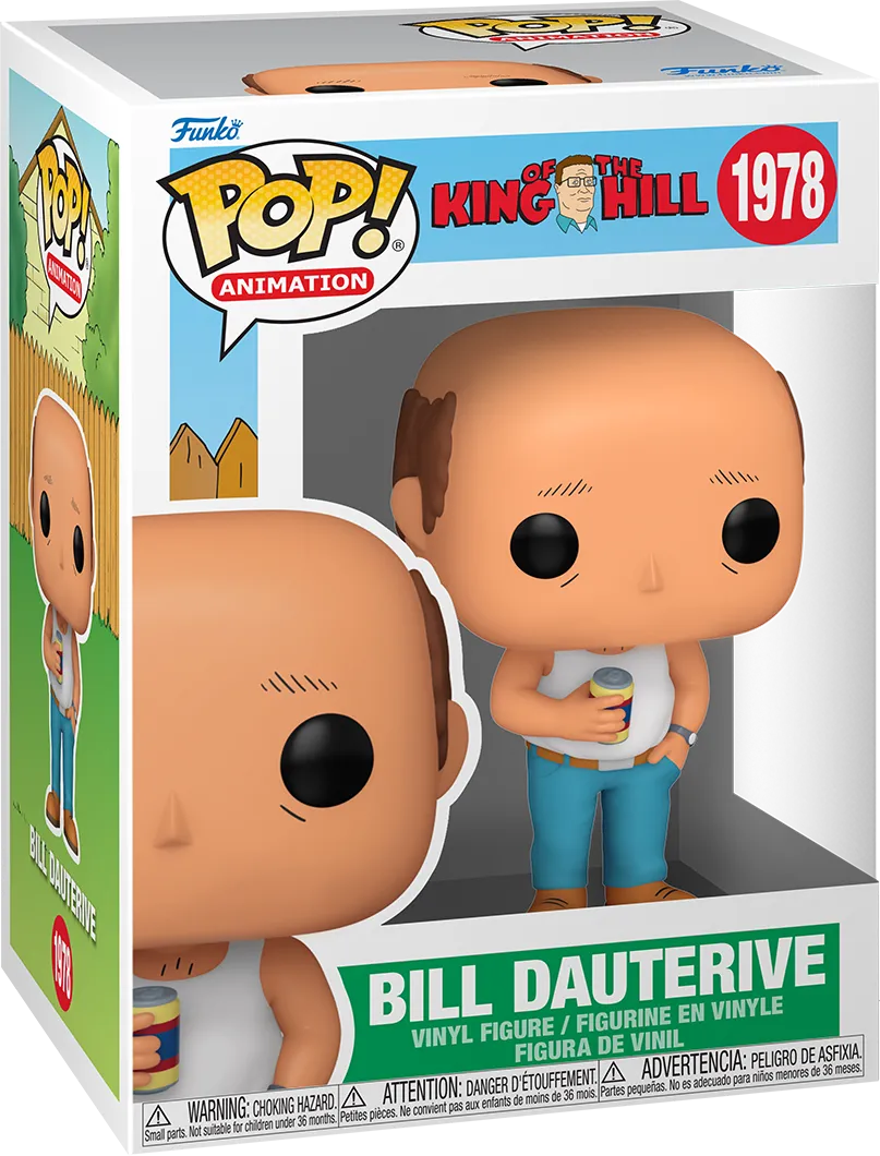 FUN86547 King of the Hill - Bill Dauterive Pop! Vinyl - Funko - Titan Pop Culture