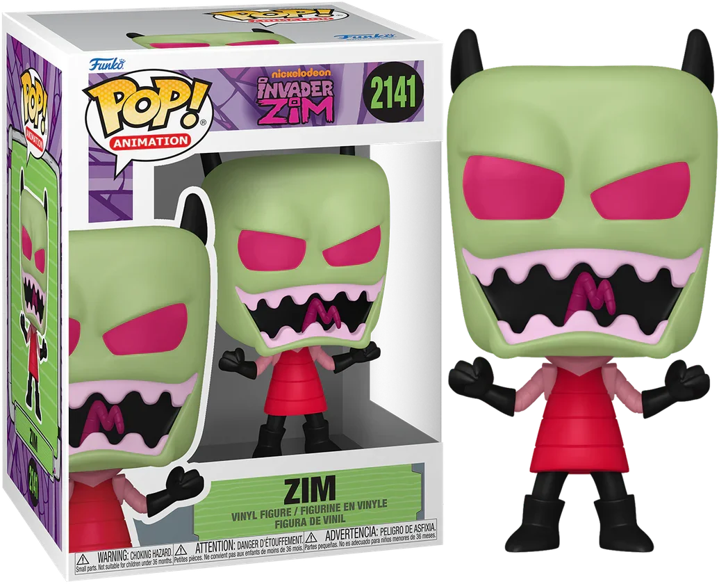 Invader Zim - Zim (Yelling) Pop! Vinyl