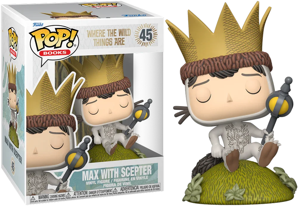 Where the Wild Things Are - Max with Scepter Pop! Premium
