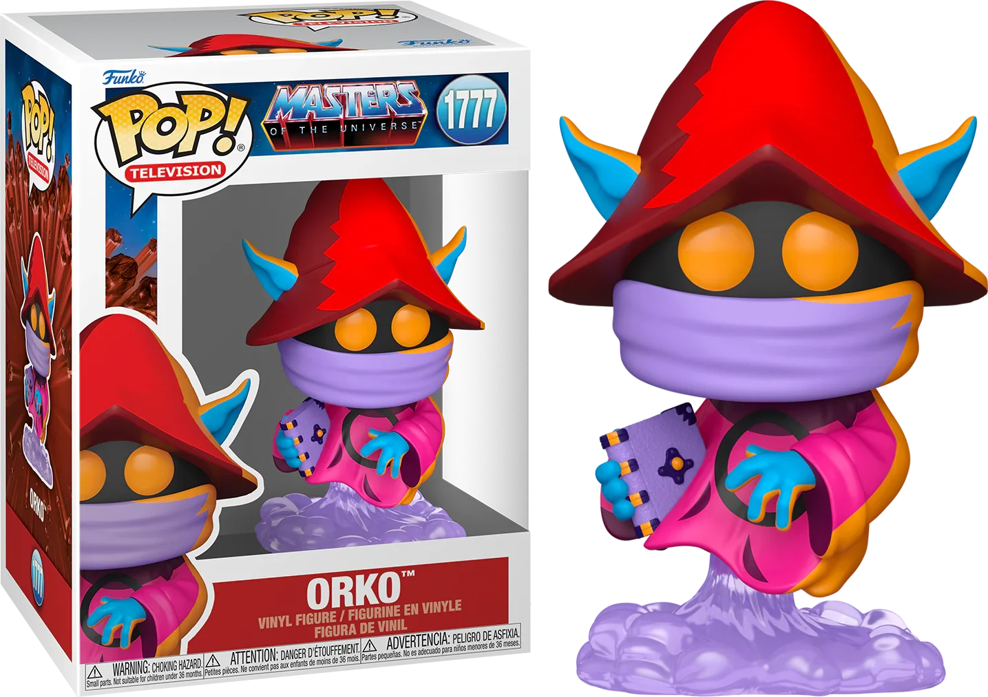 Masters of The Universe - Orko (Retro Neon Deco) Pop! Vinyl