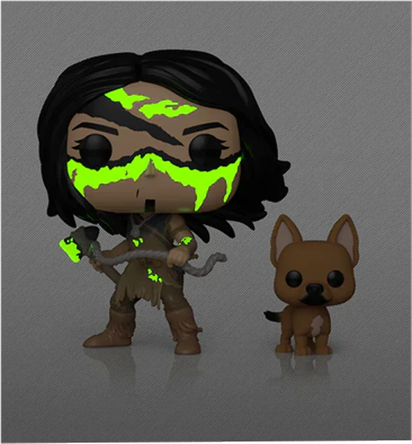 FUN86614 Prey (2022) - Naru with Sarii Glow-in-the-Dark Pop! Plus Vinyl - Funko - Titan Pop Culture
