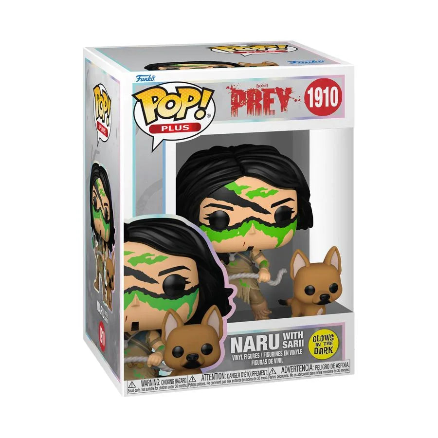 FUN86614 Prey (2022) - Naru with Sarii Glow-in-the-Dark Pop! Plus Vinyl - Funko - Titan Pop Culture