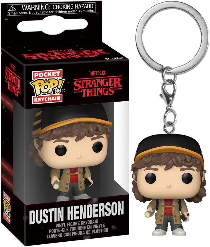 Stranger Things - Dustin Henderson Pop! Keychain