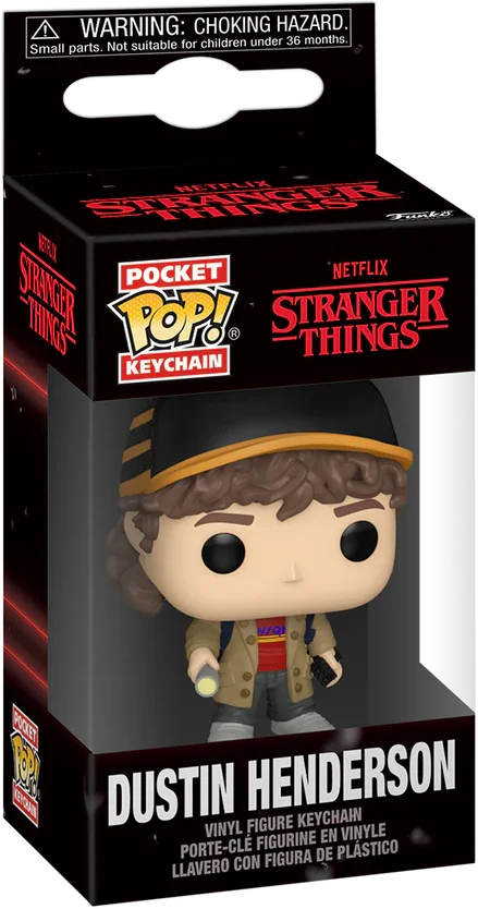 Stranger Things - Dustin Henderson Pop! Keychain