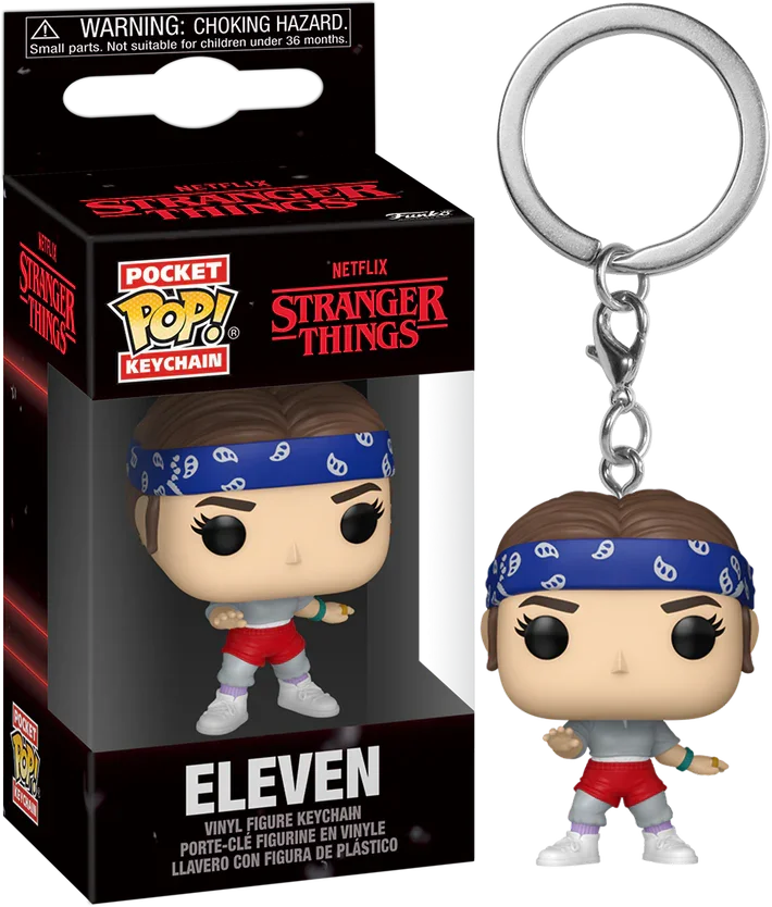 Stranger Things - Eleven with Bandana Pop! Keychain