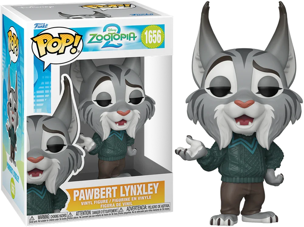 Zootopia 2 - Pawbert Lynxley Pop! Vinyl
