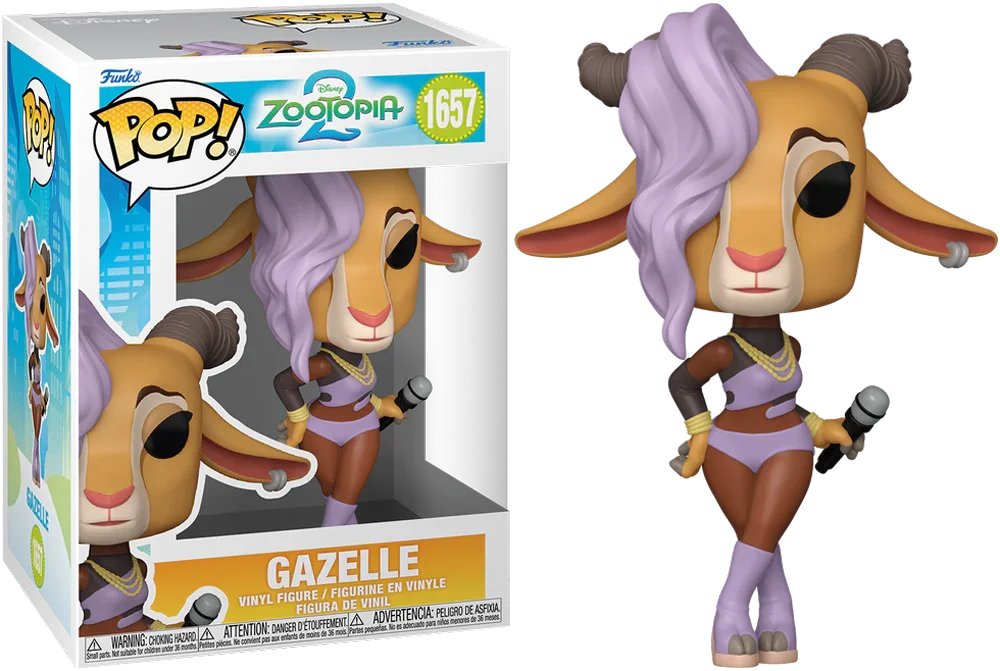 Zootopia 2 - Gazelle Pop! Vinyl