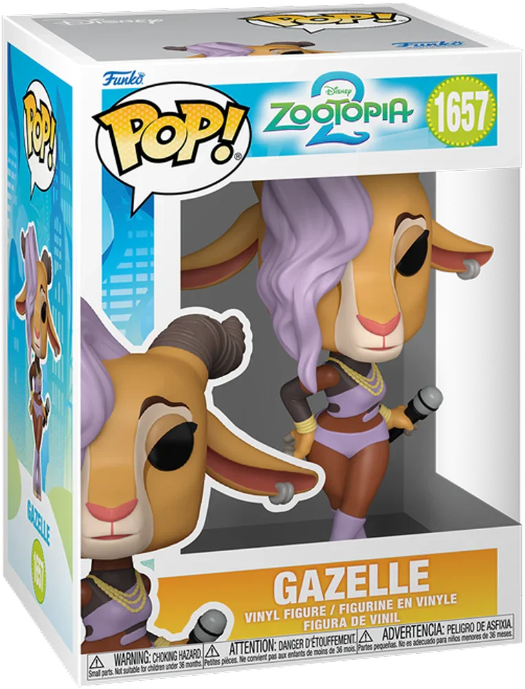 Zootopia 2 - Gazelle Pop! Vinyl