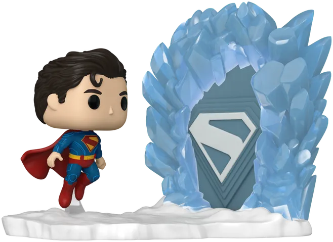 FUN86642 Superman (2025) - Superman & Fortress of Solitude Pop! Moment - Funko - Titan Pop Culture