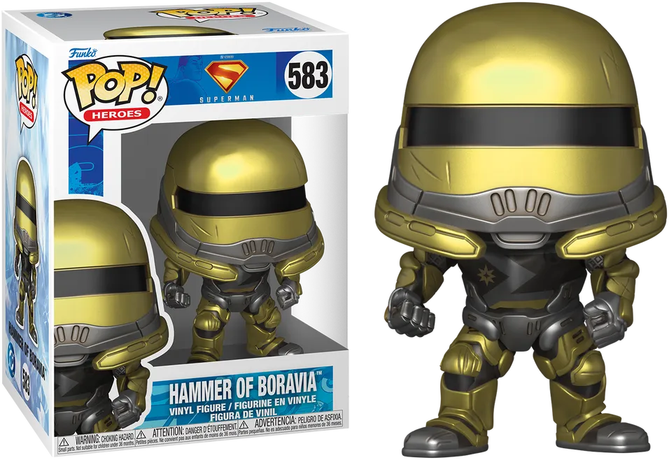 FUN86643 Superman (2025) - Hammer of Boravia (with chase) Pop! Vinyl - Funko - Titan Pop Culture