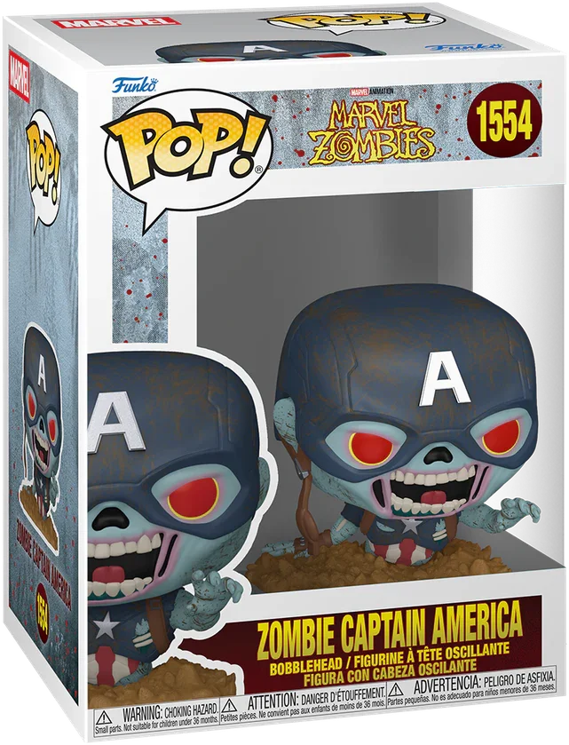 Marvel: Zombies - Zombie Captain America Pop! Vinyl
