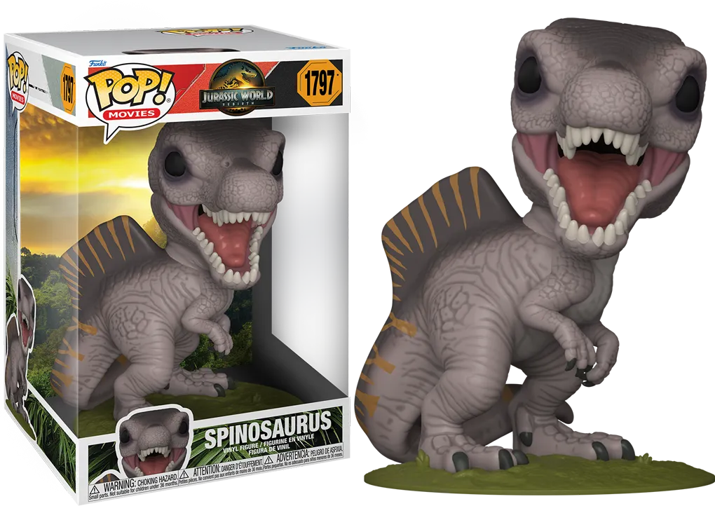 FUN86655 Jurassic World (2025) - Spinosaurus 10" Pop! Vinyl - Funko - Titan Pop Culture