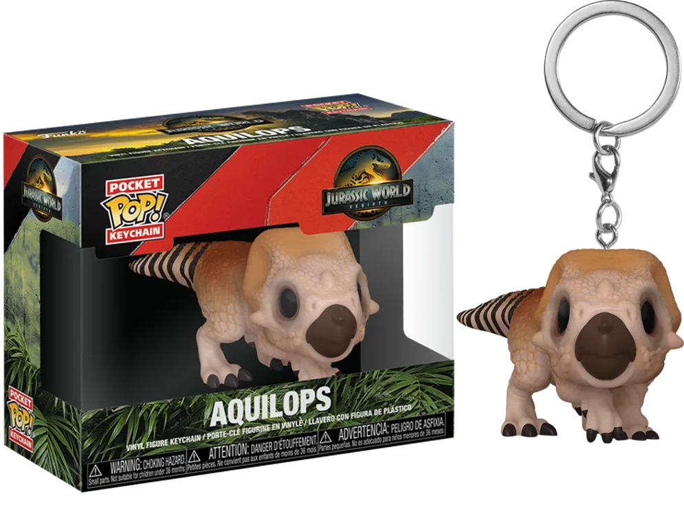 FUN86656 Jurassic World (2025) - Aquilops Pop! Keychain - Funko - Titan Pop Culture