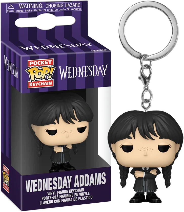 Wednesday (TV) - Wednesday Addams (Coat) Pop! Keychain