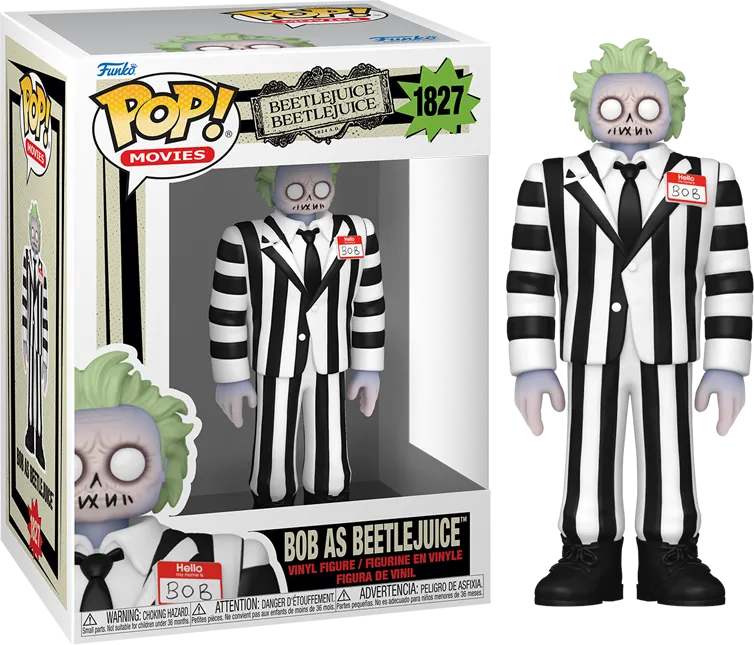 FUN86685 Beetlejuice 2 - Bob as Beetlejuice Pop! Vinyl - Funko - Titan Pop Culture