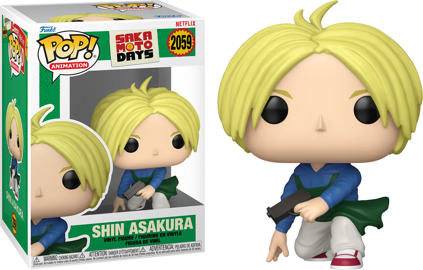 Sakamoto Days - Vinilo de Shin Pop!