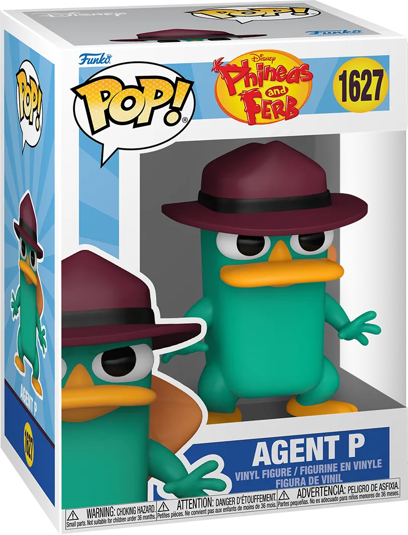 FUN86691 Phineas and Ferb - Agent P Pop! Vinyl - Funko - Titan Pop Culture