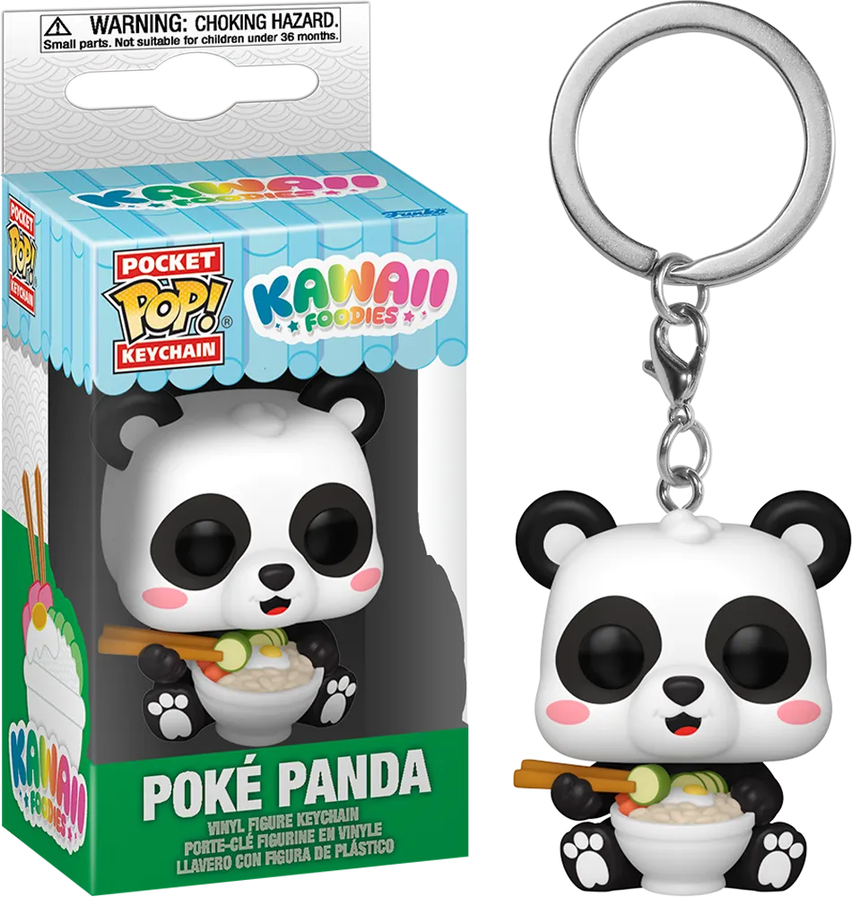 FUN86727 Funko Food - Poke Panda Pop! Vinyl Keychain - Funko - Titan Pop Culture