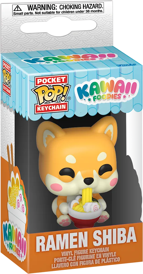 FUN86728 Funko Food - Ramen Shiba Pop! Vinyl Keychain - Funko - Titan Pop Culture