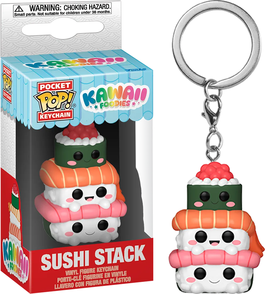 FUN86729 Funko Food - Sushi Stack Pop! Vinyl Keychain - Funko - Titan Pop Culture